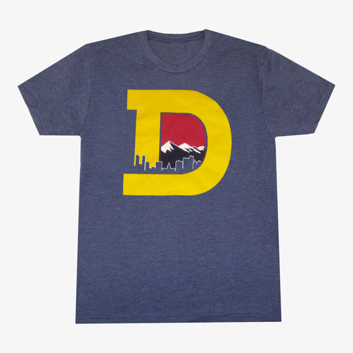 Denver D T-Shirt - Charcoal