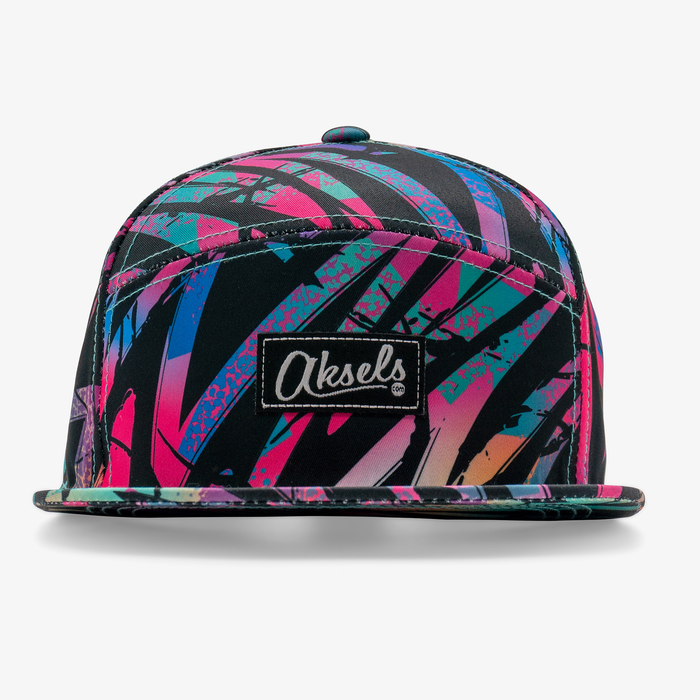 90's Abstract Pattern Camper Hat