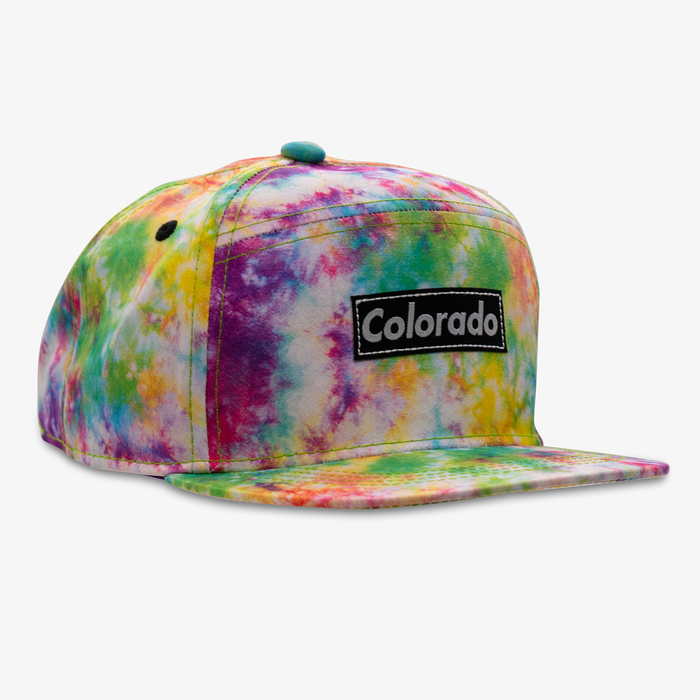 Kids Tie-Dye Colorado Camper Hat