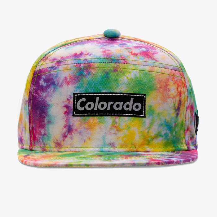 Kids Tie-Dye Colorado Camper Hat