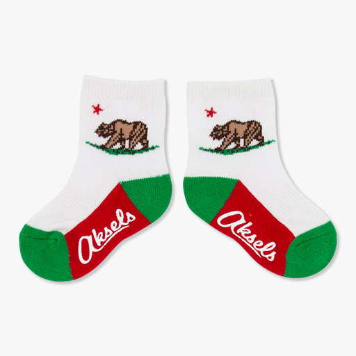 Aksels California Flag Toddler Socks