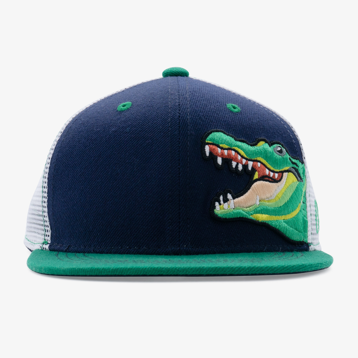 Kids Alligator Flatbill Snapback Hat