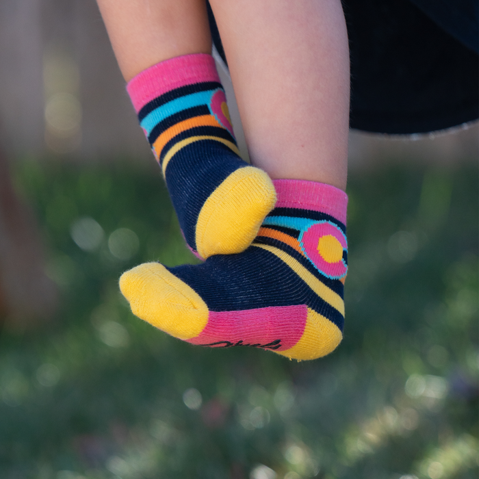 Kids Striped Colorado Flag Socks