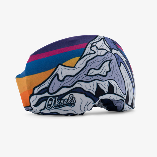 Abstract Winter Mountain Goggle Cover