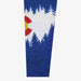 Women's Colorado Flag Mountain Yoga Pant - Royal