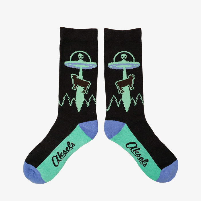 Alien Abduction Men's & Women's Crew Socks