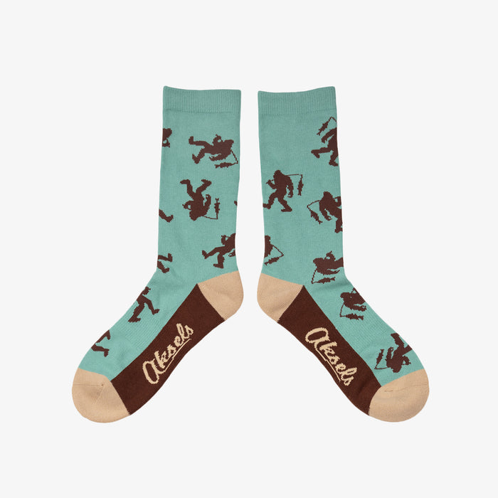 Bigfoot Is Reel Men's & Women's Crew Socks