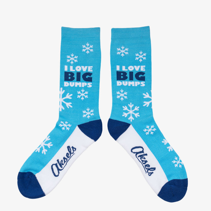 I Love Big Dumps Men's & Women's Crew Socks