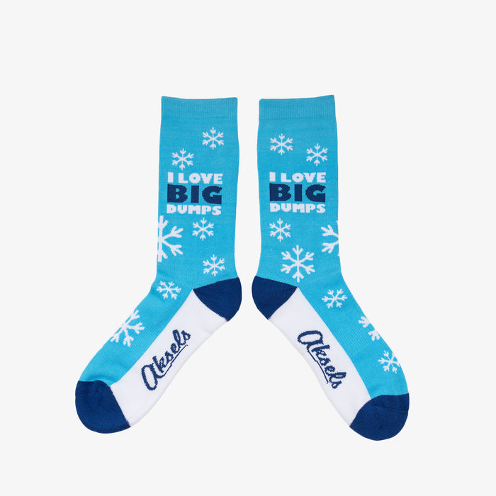 I Love Big Dumps Men's & Women's Crew Socks