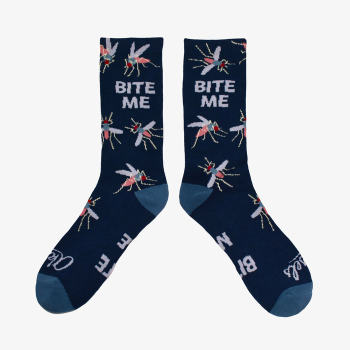 Bite Me Mosquito Men's & Women's Crew Socks