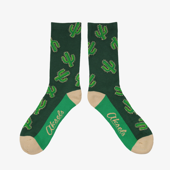 Cactus Craze Men's & Women's Crew Socks