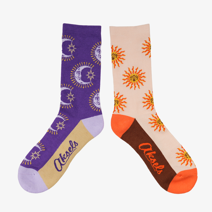Celestial Duo Men's & Women's Crew Socks