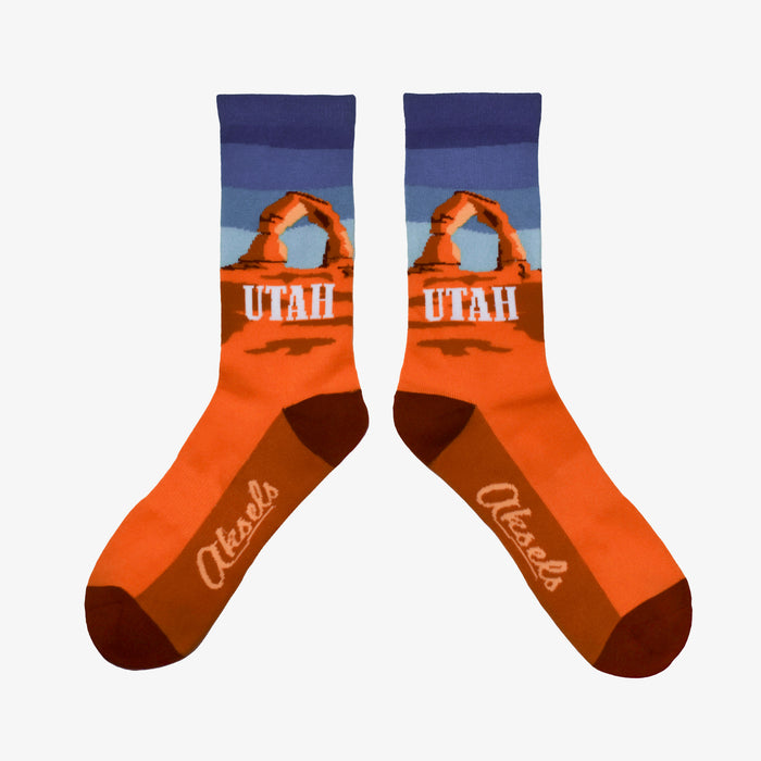 Delicate Arch Utah Men's & Women's Crew Socks