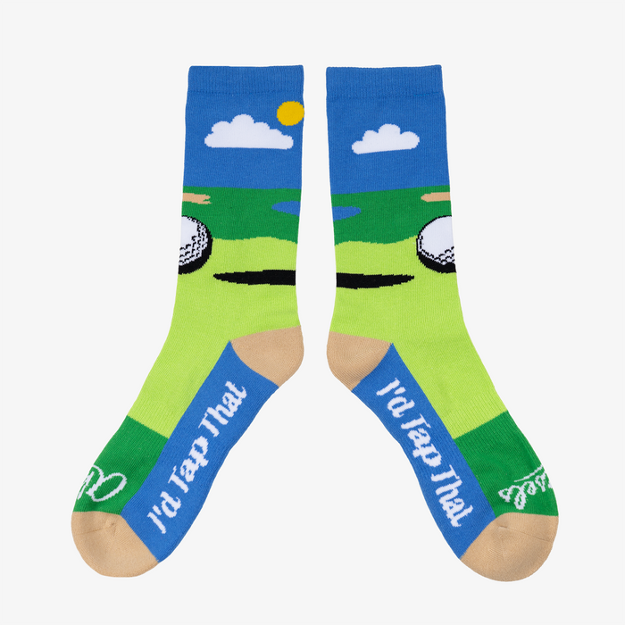 I'd Tap That Golf Men's & Women's Crew Socks