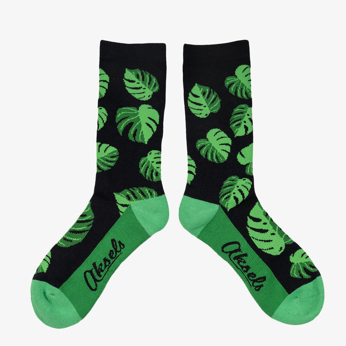 Monstera Magic Men's & Women's Crew Socks