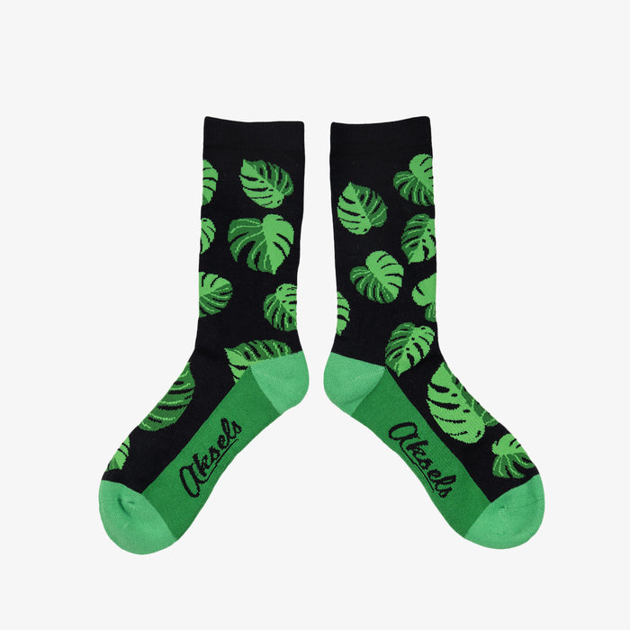 Monstera Magic Men's & Women's Crew Socks