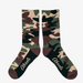 Camouflage socks