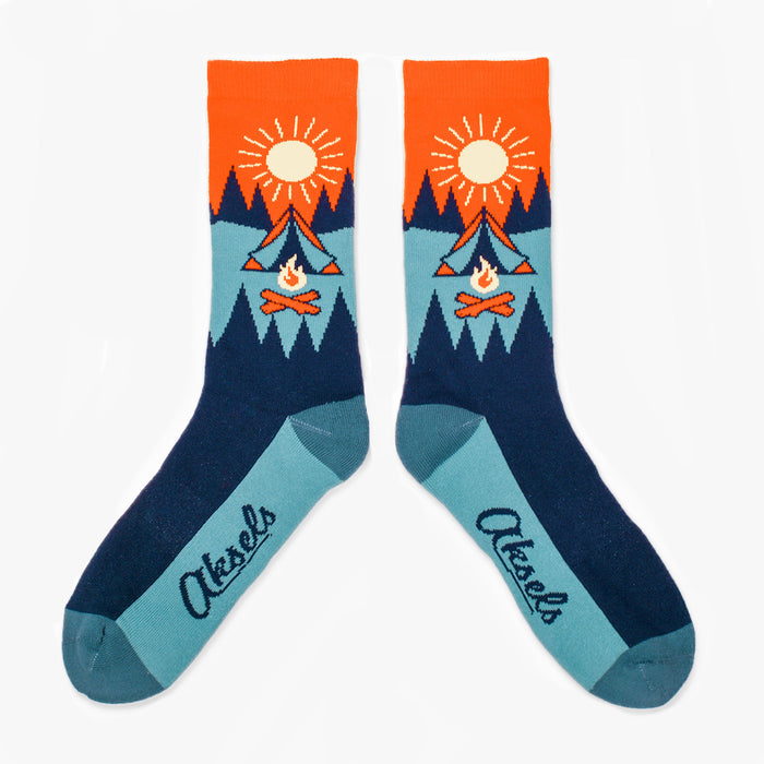 Wild Haven Camping Men's & Women's Crew Socks