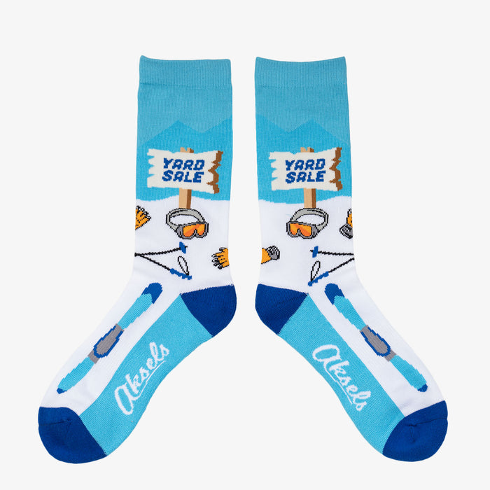 Slopeside Yard Sale Men's & Women's Crew Socks