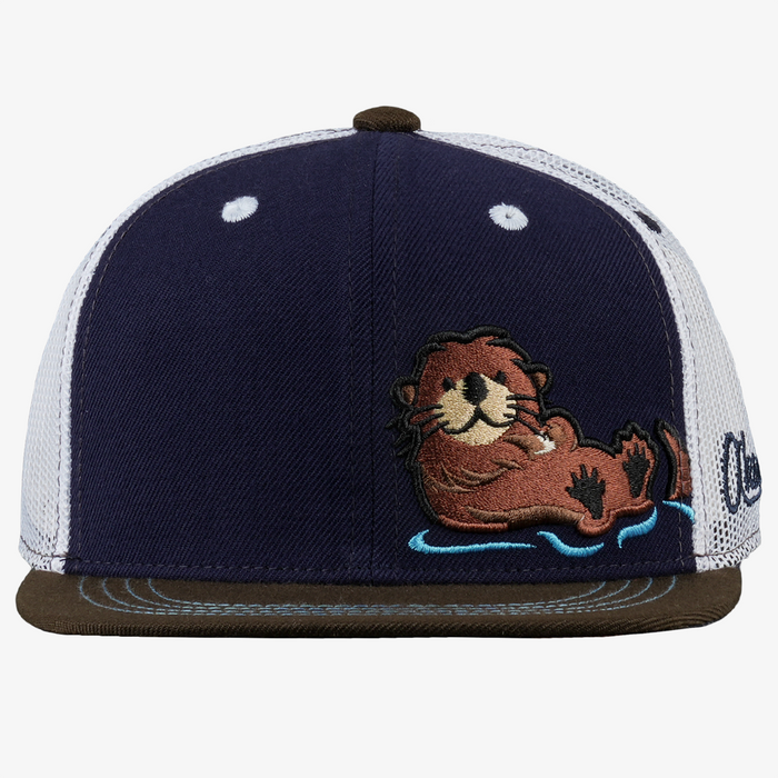 Kids Otter Flat Bill Snapback Hat