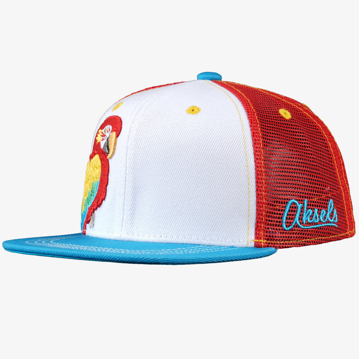 Kids Parrot Flatbill Snapback Hat