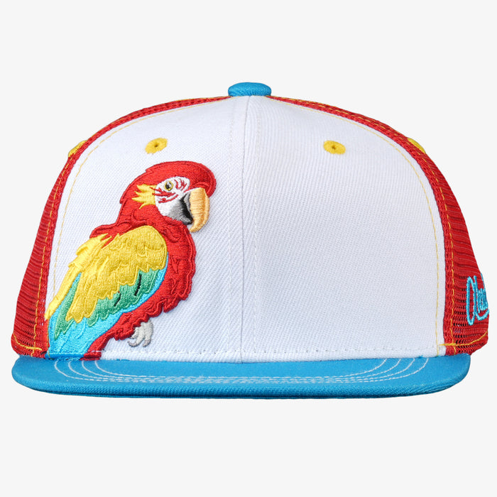 Kids Parrot Flatbill Snapback Hat