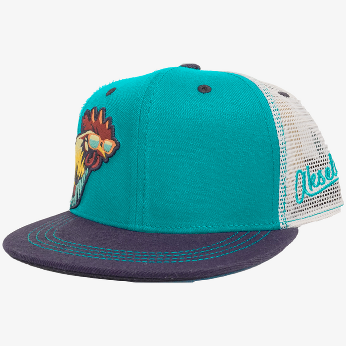 Kids Pretty Fly Rooster Flatbill Snapback Hat