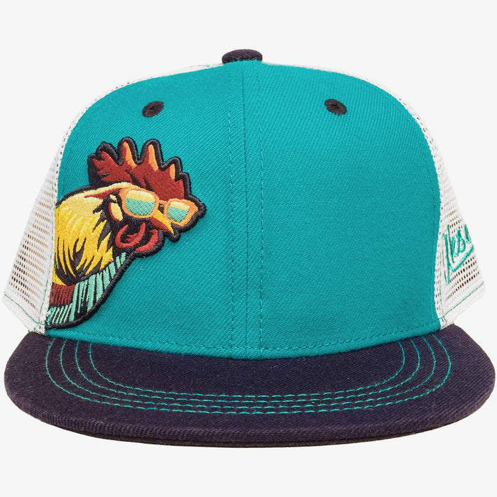 Kids Pretty Fly Rooster Flatbill Snapback Hat