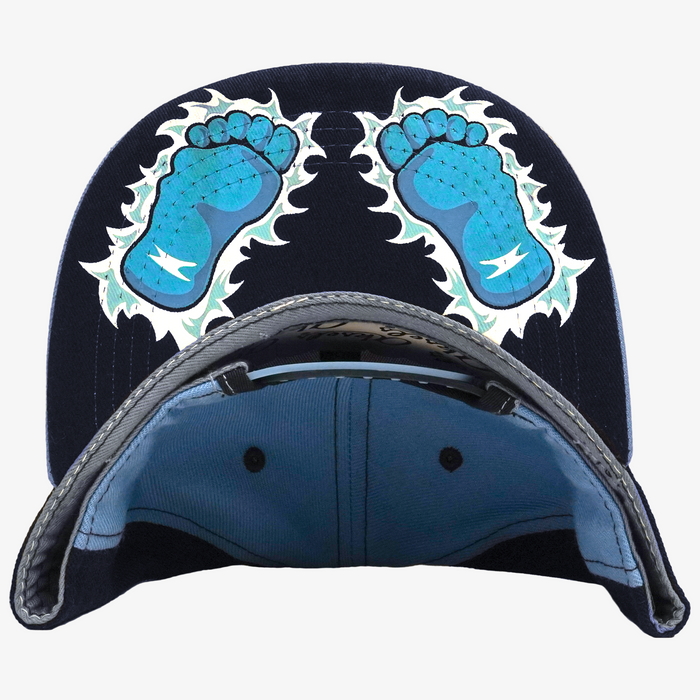 Kids Wild Yeti Flatbill Snapback Hat