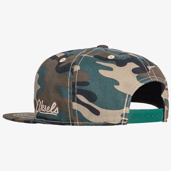 Stealthy Stomper Colorado Flag Camo Flatbill Snapback Hat