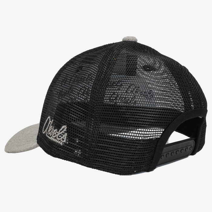 Low Pro Abstract Patch Winter Teal Hex Curved Trucker Hat