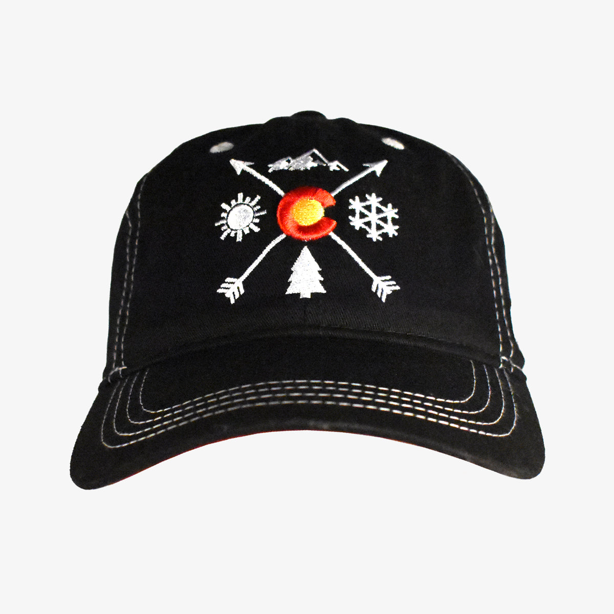 Low Pro Colorado Arrows Full Fabric Snapback Hat | Mens & Womens ...