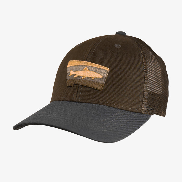 Low Pro Montana Horizons Fish Snapback Hat