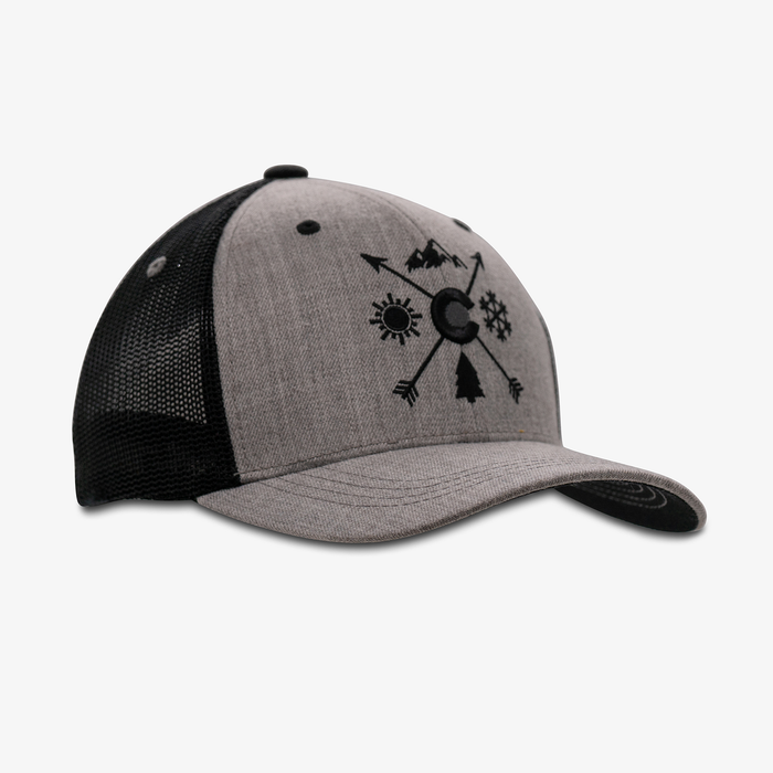 Colorado Arrows Full Flex Mesh Curved Bill Hat