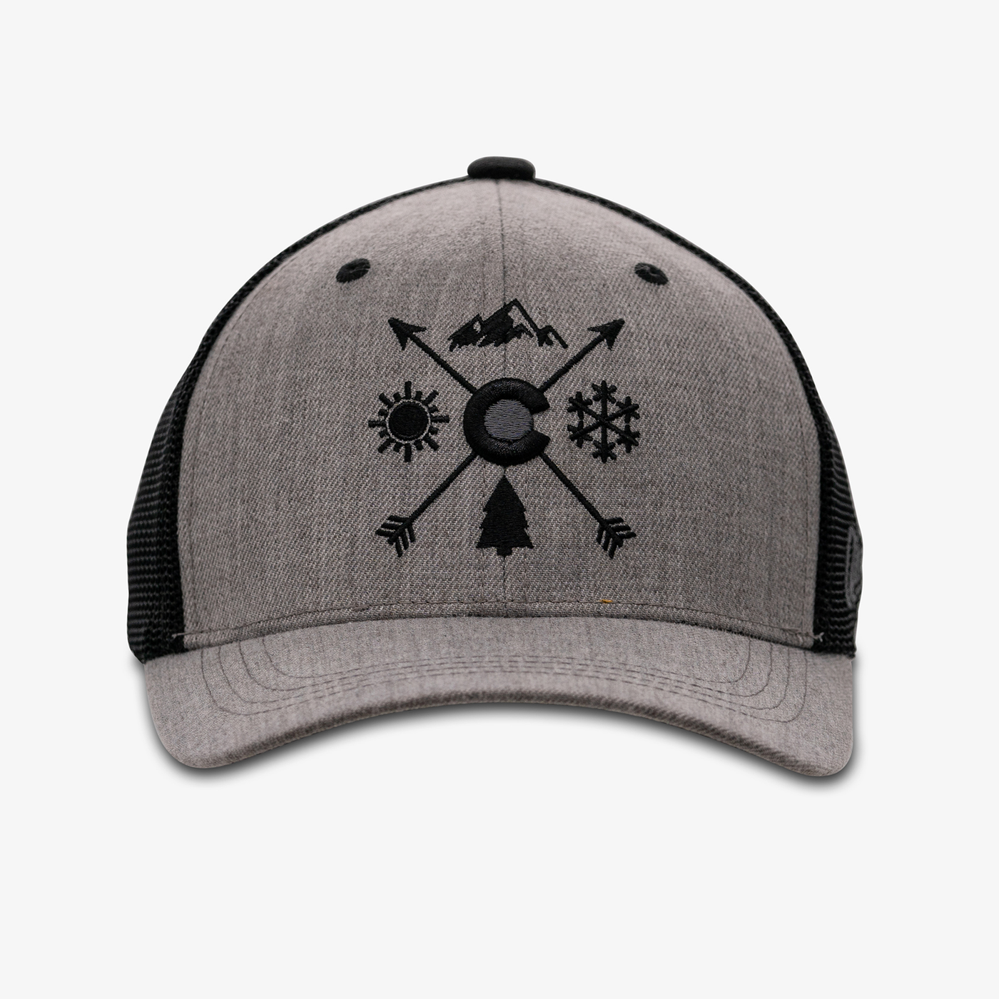 Colorado Adult Colorado Arrows Full Flex Mesh Curved Bill Hat | Mens ...