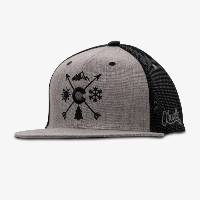 Colorado Arrows Full Flex Mesh Flatbill Hat