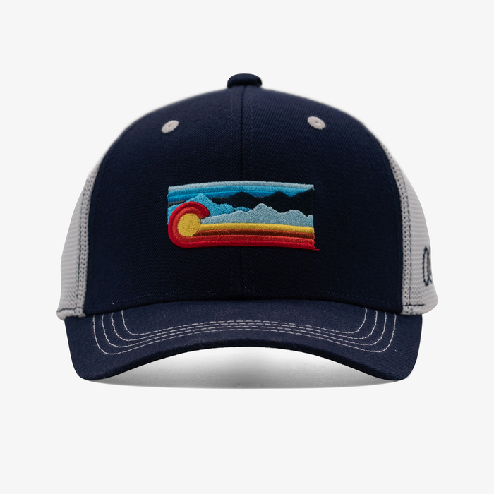Colorado Landscape Full Flex Mesh Curved Bill Hat
