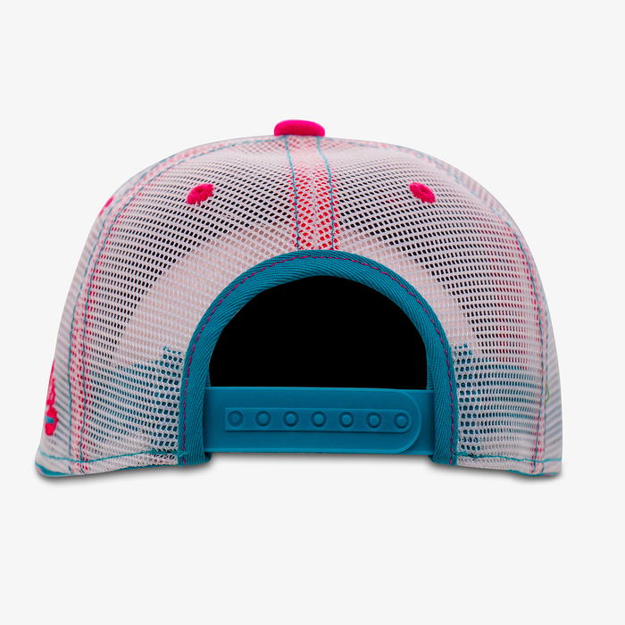 Kids Axolotl Flatbill Snapback Hat