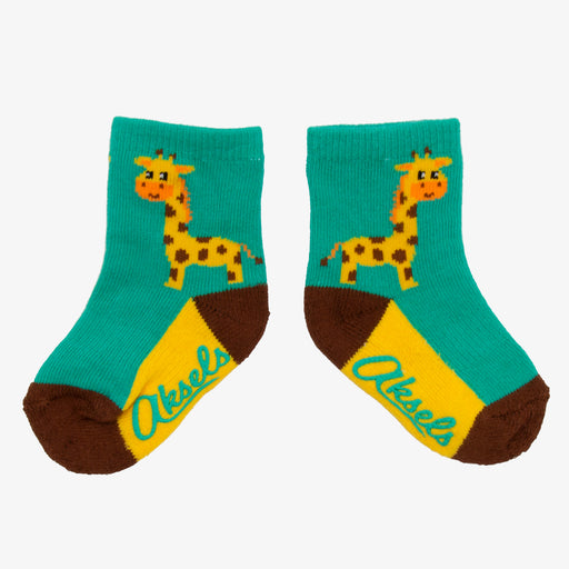 Aksels Toddler Giraffe Socks