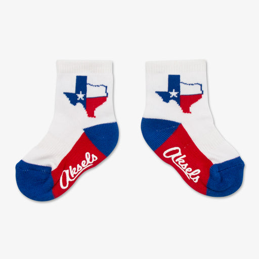 Aksels Texas Flag Toddler Socks