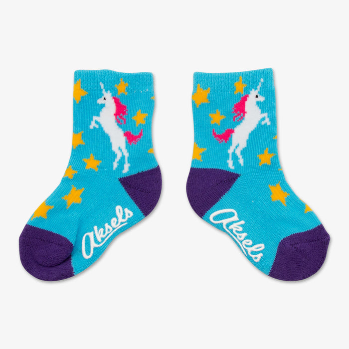 Aksels Unicorn Toddler Socks