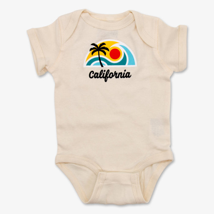 California Surf Onesie - Tan