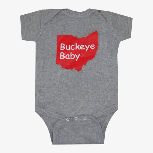 Ohio Buckeye Baby Onesie