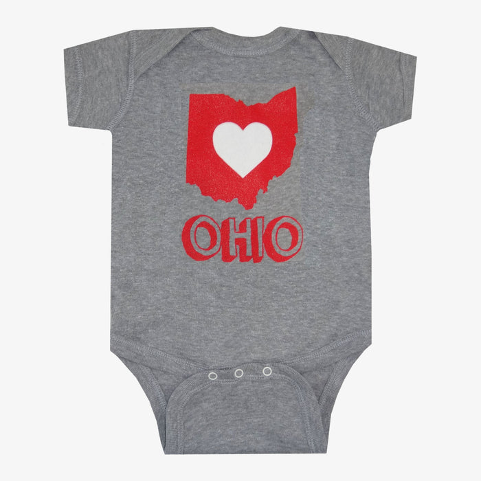 Love Ohio Onesie