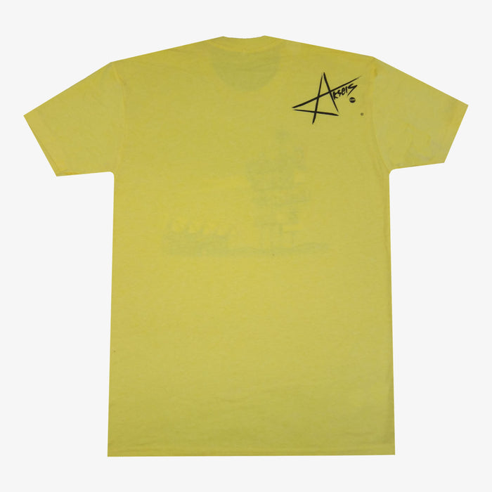 Aksels Celebrity Sports T-Shirt - Yellow