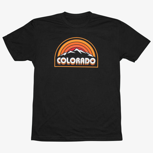 Aksels Retro Colorado Sunset T-Shirt