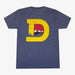 Denver D T-Shirt - Charcoal