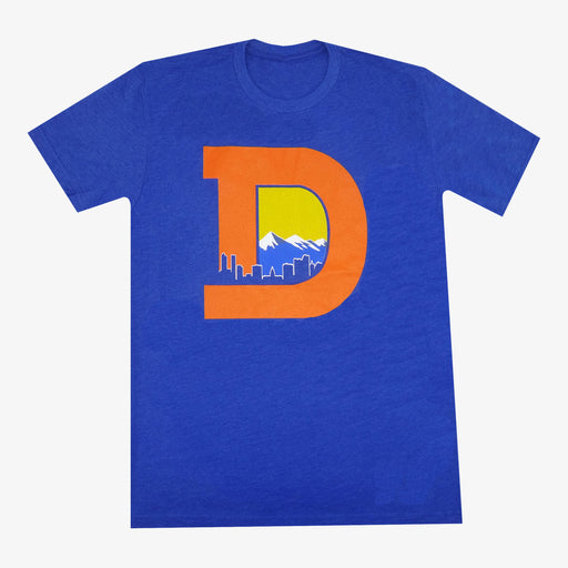 Denver D T-Shirt - Royal