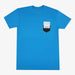 Aksels Pocket Protector T-Shirt - Aqua
