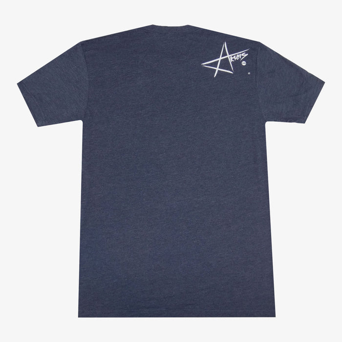 Aksels Born Locally Tennessee State Flag T-Shirt - Navy